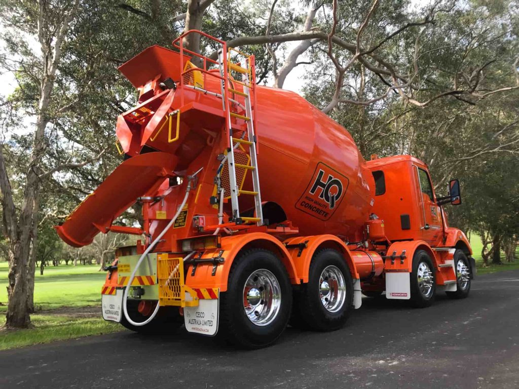 Back HQ Mixer Truck — Pre-mixed Concrete in Coffs Harbour, NSW