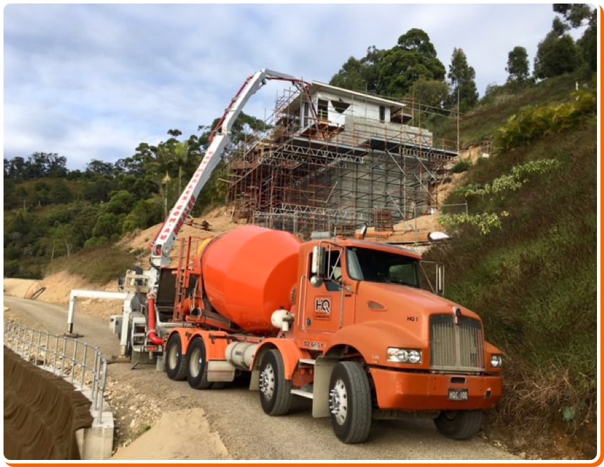 HQ Concrete Truck — Pre-mixed Concrete in Coffs Harbour, NSW